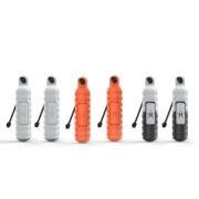 6 Pack – Black Orange White